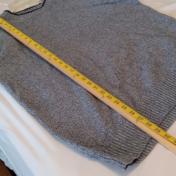 Eddie Bauer Men's crew neck Grandpa knit sweater.XLT. Vintage,Warm, 100% Cotton - Picture 8 of 9